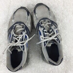 Brooks Adrenaline Mens 10M  Euro 40 Running Athletic Shoe Sneaker Gray & Blue